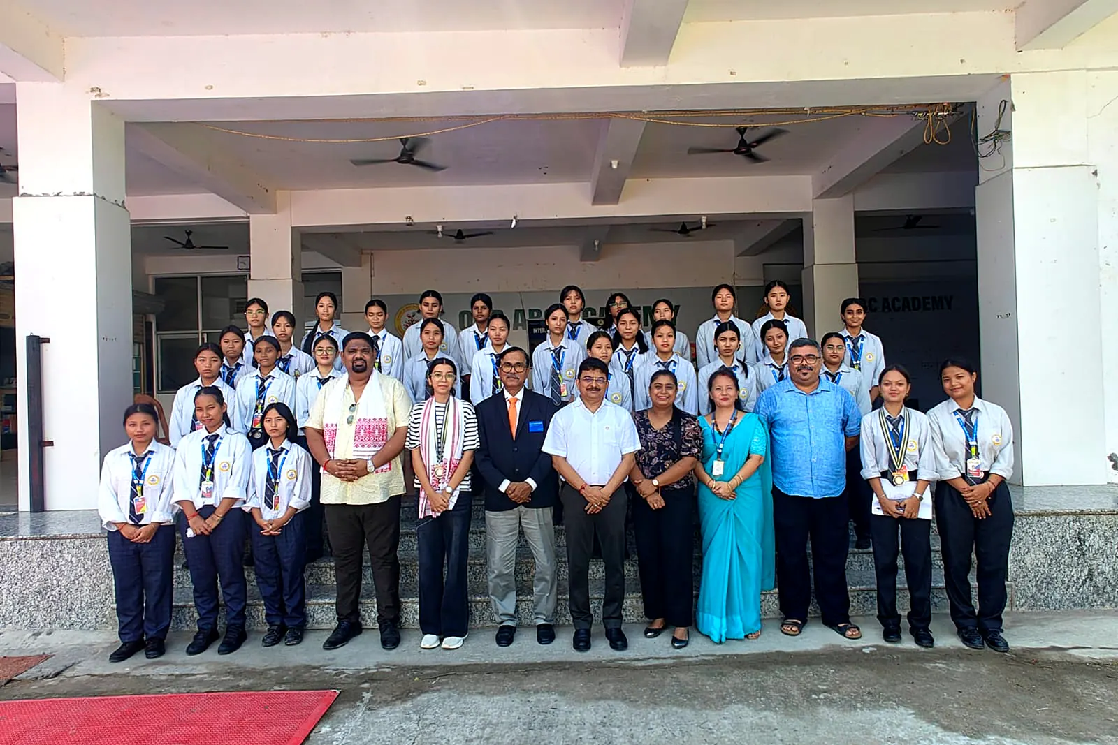 Interactors with Rotary dignitaries