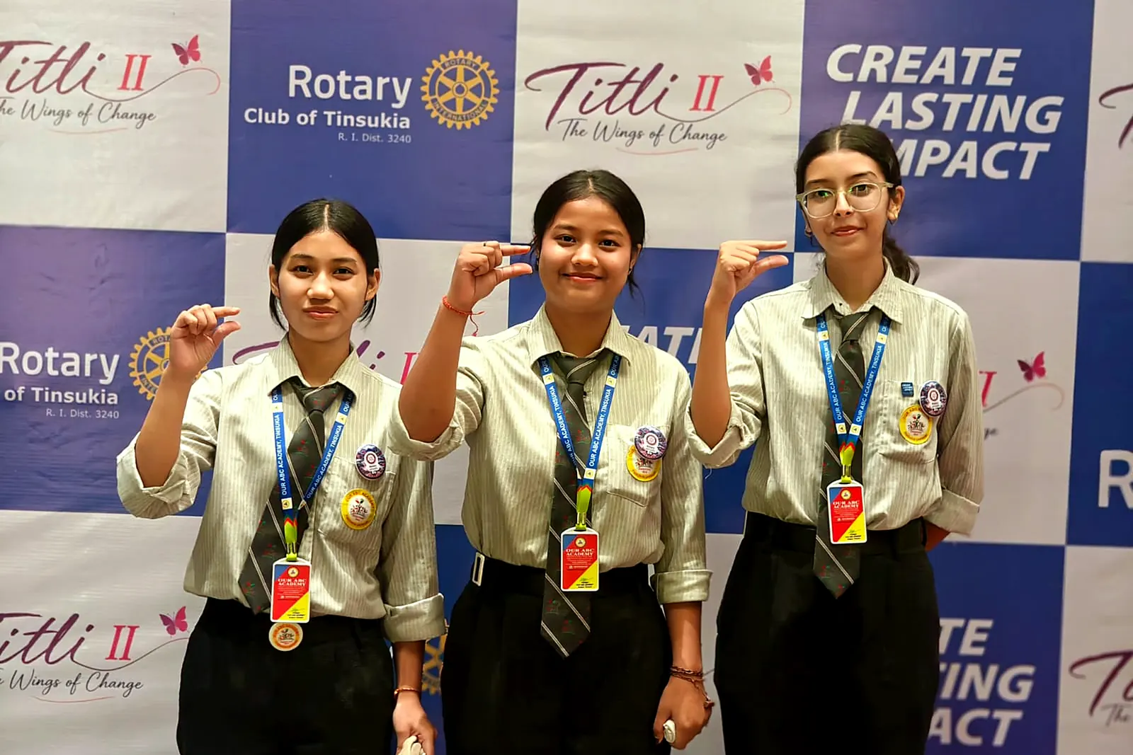 “This close” to a polio-free world — Interactors support Rotary's End Polio campaign