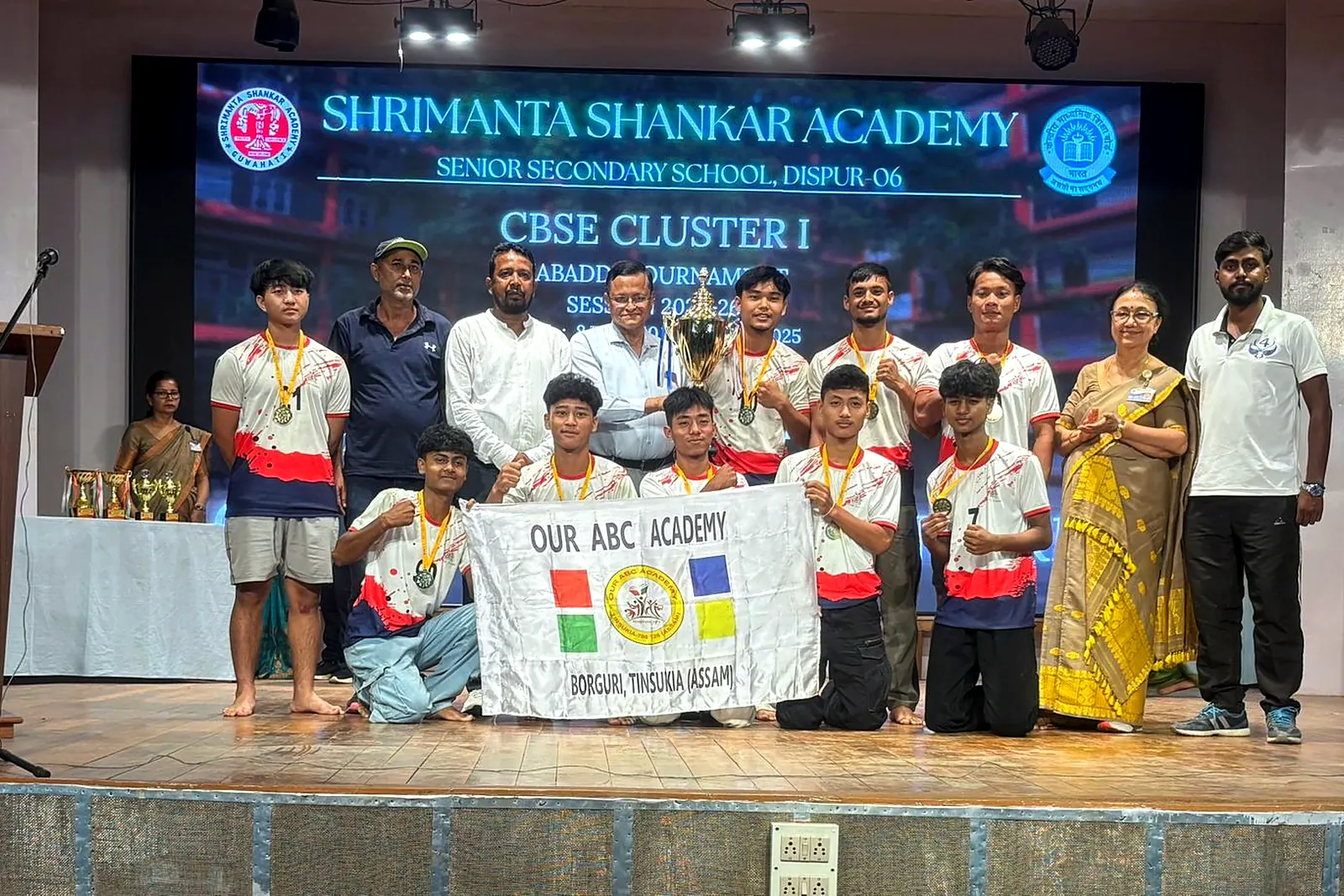 Winners — CBSE Cluster I Kabaddi Tournament 2025 (boys)