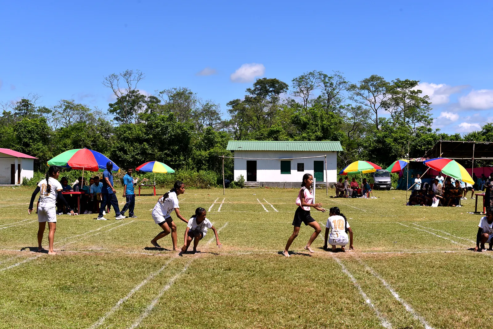 Tournament day on the ground