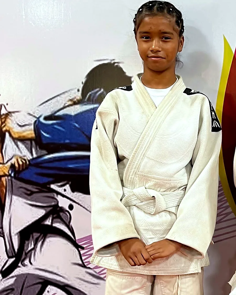 Bhumistha Das, Best Player, U-14 (below 44 kg) · CBSE Far East Zone Judo Championship 2025