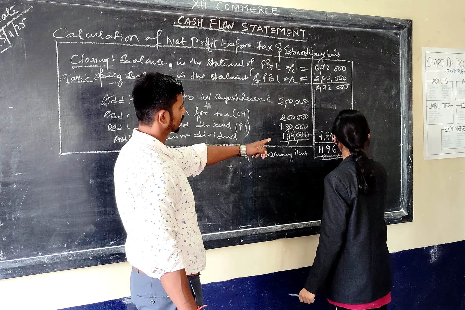 A senior classroom